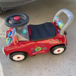 Toddler Walking And Sitting Car
