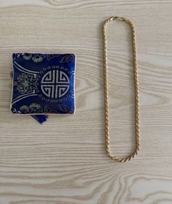 22” 6mm Gold Rope Chain ( Read Description)