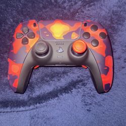 Camo Red Ps5 Aim Controller Pro 