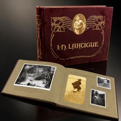 1966 Boyhood Photos of J.H. Lartigue Family Album 1st Edition Hardcover Book