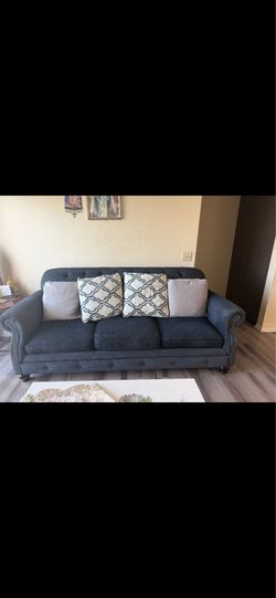 Navy couch