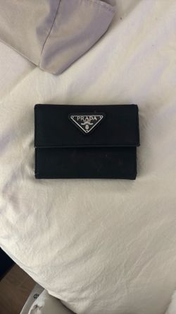 Prada Tessuto Black Nylon Wallet