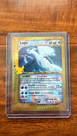 Pokemon 30th anniversary Crystal Lugia classic collection