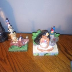 2 Statues DISNEY