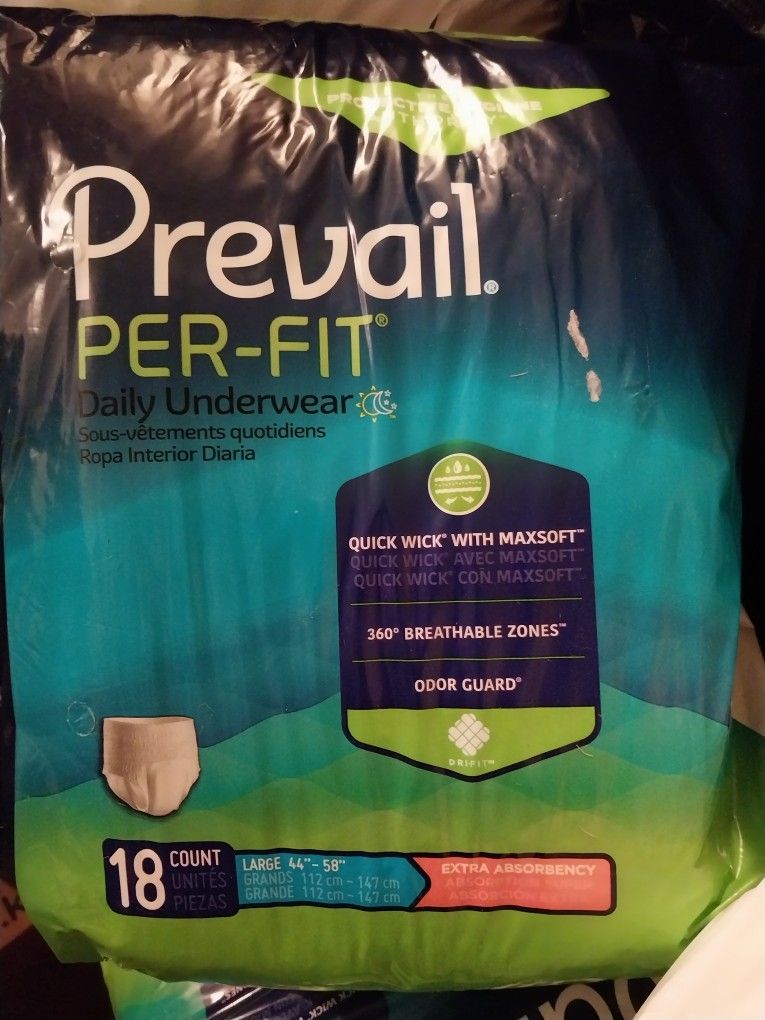 Adult Pull Up Diapers, Large