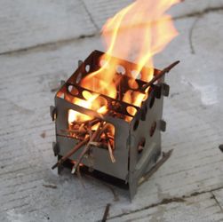 Pocket Titanium Wood Burning Stove