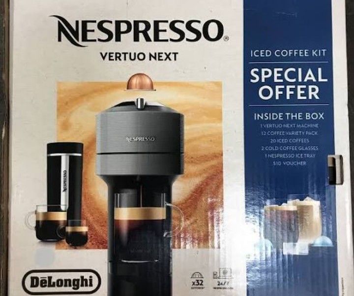 Nespresso Vertuo Next Iced Coffee Kit SPECIAL OFFER