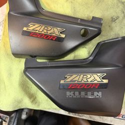 ZRX1200 Side covers 2004 Kawasaki Side covers/chain Covers