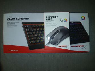 HyperX Gaming Keyboard and Mouse