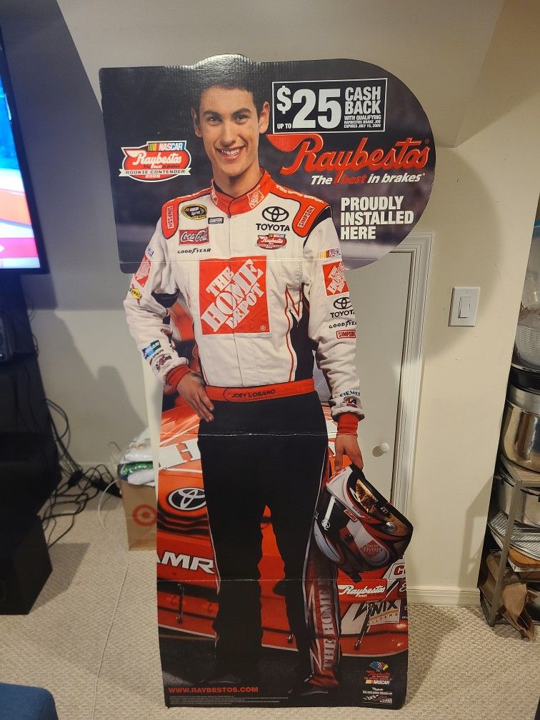 NASCAR Life Sized Joey Logano Cardboard Standee