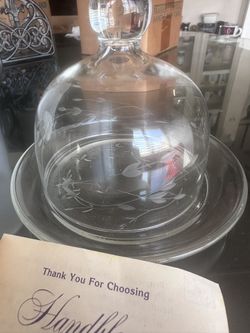 Princess House Heritage Round Covered Butter