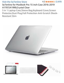 Clear computer cover brand new in bag
