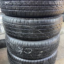 4 Llantas Usadas Firestone Destination 225/65/17 $240 Las 4