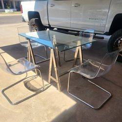 Dining Glass Table 