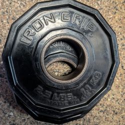 Iron Grip 2.5 Lbs Plates 