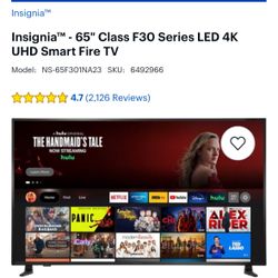 Insignia 65 inch tv