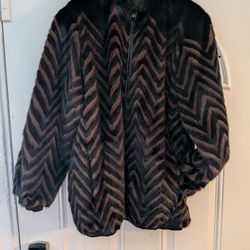 Mink Bomber Jacket 