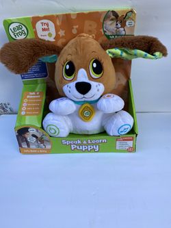Leap Frog Bailey Speak & Learn Interactive Puppy w/ Talk