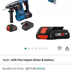 Bosch Impact and drill