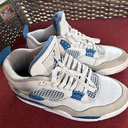 Jordan 4  military blue
