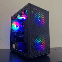 FAST Custom Ryzen Gaming PC Computer (Ryzen 5 5500, 16GB RAM, GTX 1070 8GB, 512GB NVMe + 1TB HDD)