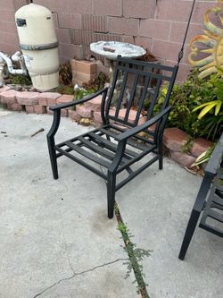2 Patio Metal Rockers