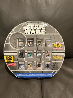Starwars Bitty Pops 12 Pack