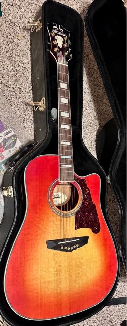 D'Angelico EXCEL DAASD300CSB 2 Color Sunburst Acoustic Guitar