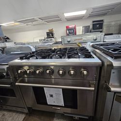 36" THOR DUAL FUEL RANGE STAINLESS STEEL