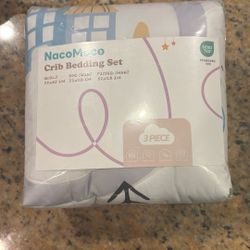 NacoMoco Crib Bedding Set