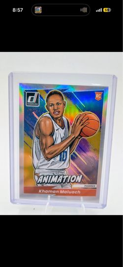 2025-26 Donruss Animation Khaman Maluach RC #4 Ultra Rare Case Hit SSP Suns🔥
