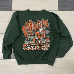 Miami Canes Vintage Crewneck