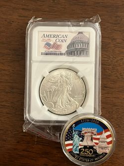 Special Coin Set For 250th US Birthday Memorabilia 