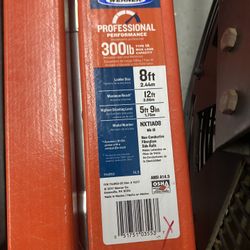 8’ Fiberglass A-frame Ladder