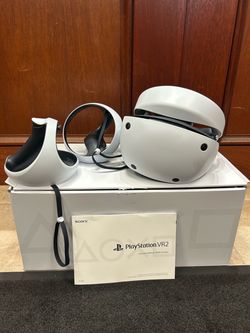 Sony PlayStation 5 VR Headset Cfi-Zvr1 W/ Box And Controllers