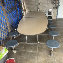Great 12 seat folding table$150