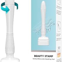 Titanium Microneedles Derma Stamp 0.25mm-Stamp Alternative-Microneedle Micro Needle Skin Care Tool-Microneedling Stamp for Home Use.