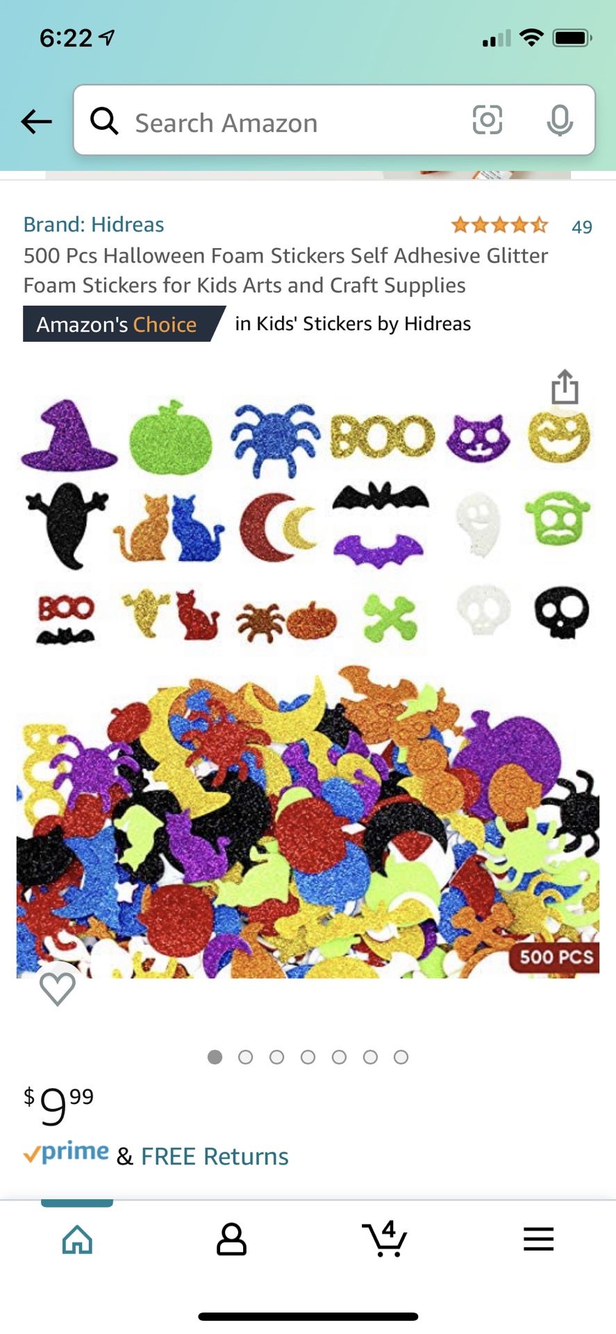 Halloween decoration sticker