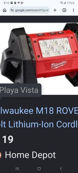 Milwaukee M18 ROVER Cordless LED Work Light0