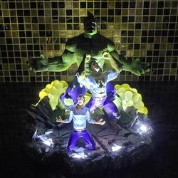 Marvel Hulk: The Monster Within Illuminated Sculpture by The Hamilton Collection