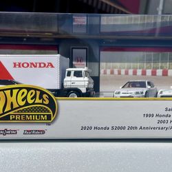 Hot Wheels 2025 Premium Collector Diorama Honda Set Civic Type-R, NSX-R, S2000 🔥🔥🔥