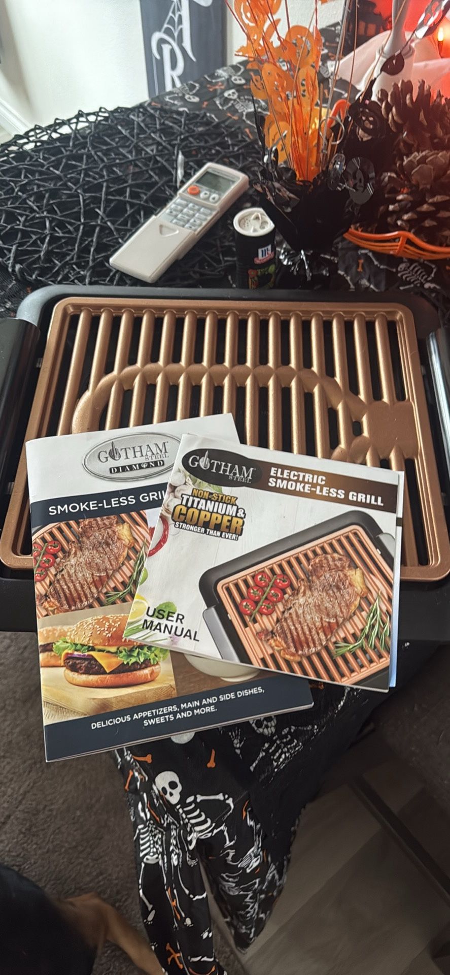 Electric Smokeless Fire Grill