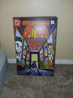DC Batman Detective Comics #566 Canvas Wall Art