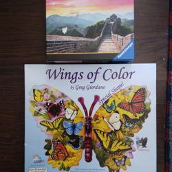 Lot Of 2 Jigsaw Puzzles 7.00