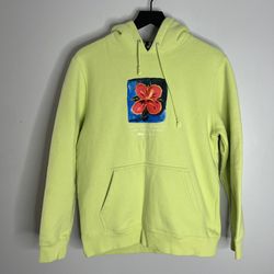 Stussy Hibiscus Hoodie Mens Small Green