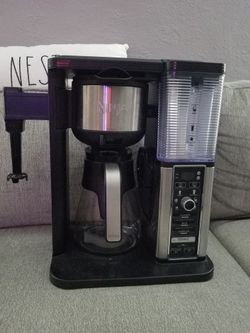 Ninja CM401 Specialty 10-Cup Coffee Maker, Black/Stainless Steel