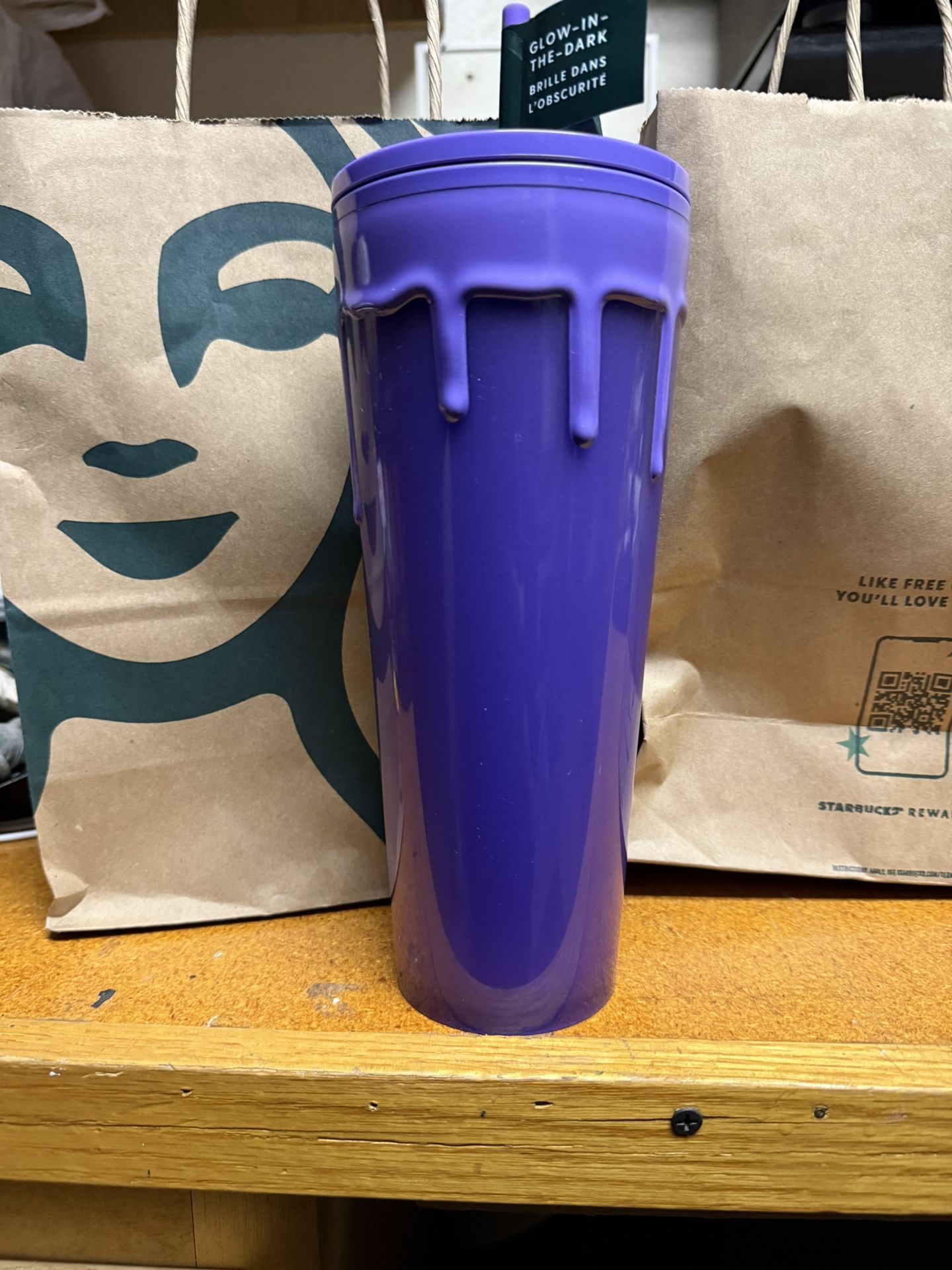 Starbucks Purple Slime Tumbler Halloween 