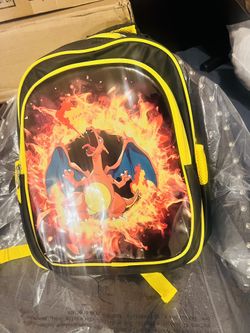 Backpacks for children with dragon drawing