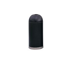 Safco Black Dome Trash Can 15 Gal