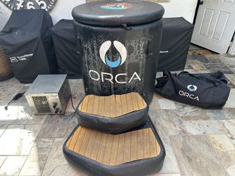 Orca Barrel Cold Plunge and Penguin Chiller
